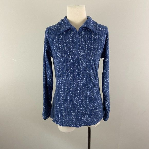 COLUMBIA Blue Fleece‎ Sweater - Picture 2 of 10